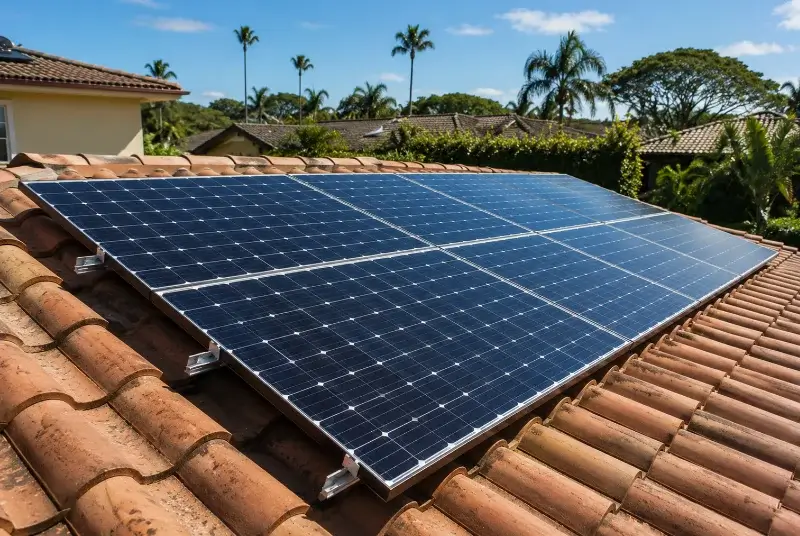 Installation de panneaux solaires à Niederbronn-les-Bains